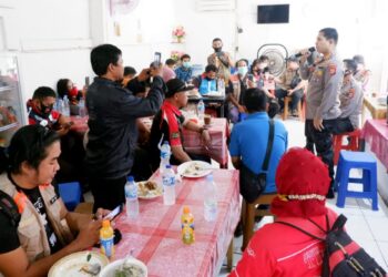 Humas Polda, Gelar Coffe Morning Bersama Wartawan