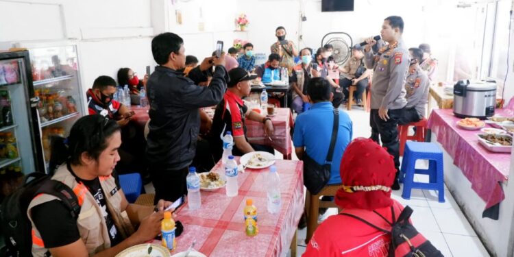 Humas Polda, Gelar Coffe Morning Bersama Wartawan