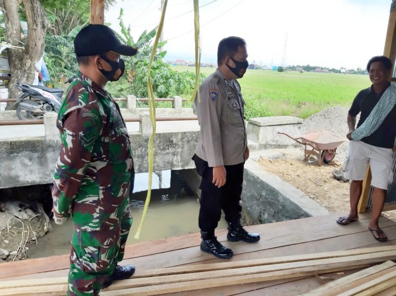 Babinsa Koramil 1404-04/Sawitto Respon Cepat Pengaduan Warga