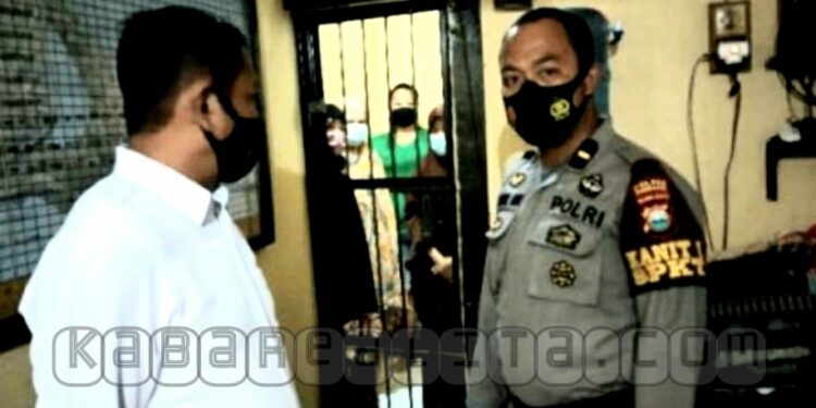 Kasat Tahti lakukan pengecekan Rutan Polres Pinrang