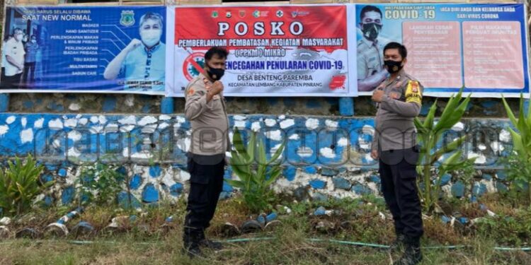 Pemberlakuan PPKM Tiga Wilayah Di Kecamatan Lembang