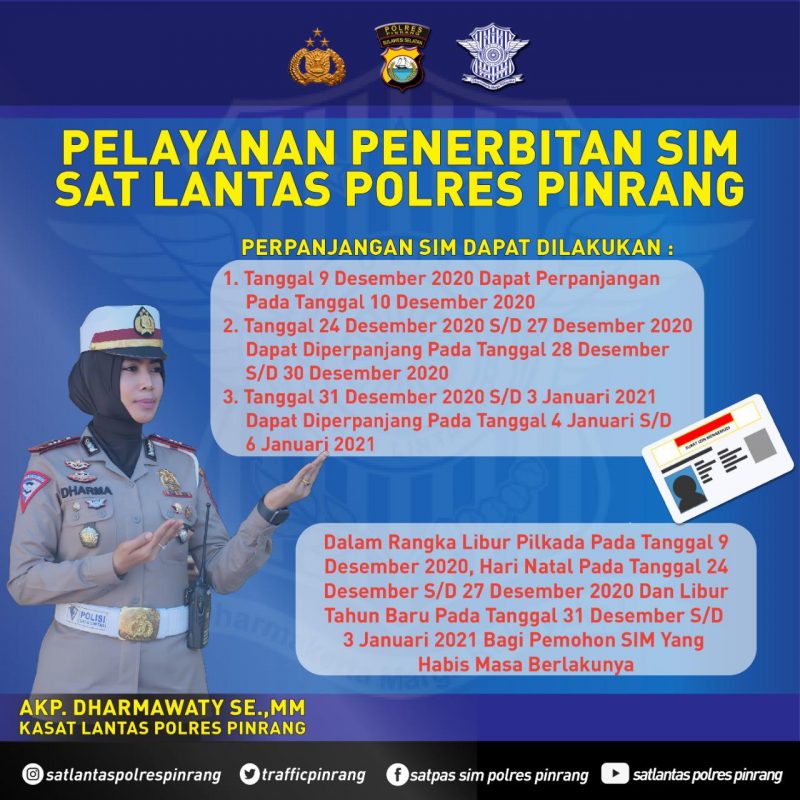 Menghadapi Hari Libur Nasional dan Keagamaan, Sat Lantas Polres Pinrang Ciptakan Inovasi Akhir Tahun