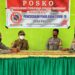 Kapolsek Lembang Bersama Kanit Binmas, Lakukan Pemantauan Posko PPKM
