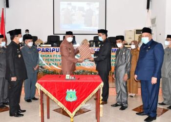 DPRD Dan Pemerintah Sepakati Perubahan Awal RPJMD Tahun 2019-2024