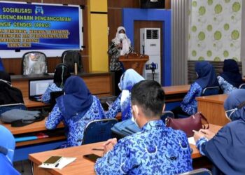 Ketua TP PKK Hadiri Sosialisasi Pelaksanaan Perencanaan penganggaran Responsif Gender