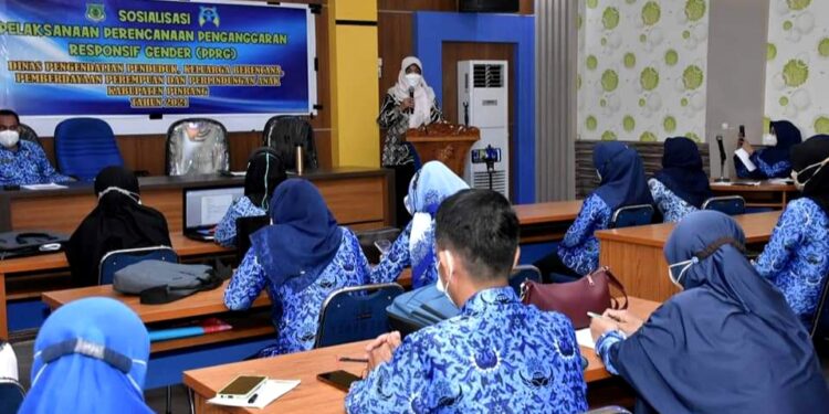 Ketua TP PKK Hadiri Sosialisasi Pelaksanaan Perencanaan penganggaran Responsif Gender