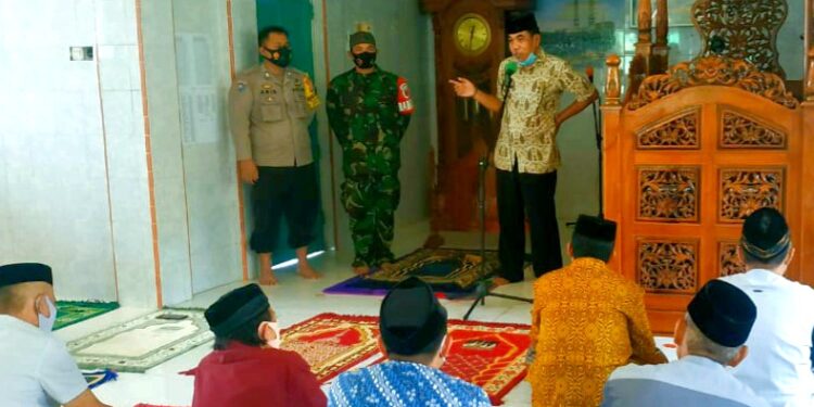 Sinergi 3 Pilar kelurahan Macorawalie Dalam Memberi Imbauan Kepada Masyarakat