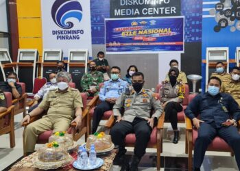 Kapolres Pinrang Ikuti Lounching ETLE  Nasional Dengan Tema “Prediktif Responsibilitas Dan Transparansi Berkeadilan” Secara Virtual