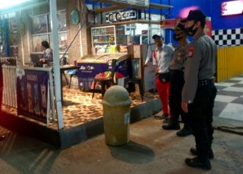 Patroli malam Polsek Watang Sawitto,  Sebagai Wujud Pencegahan Tindak Kriminal Dimalam Hari