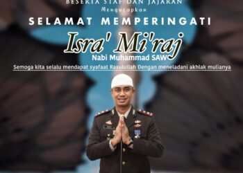 Kapolres Pinrang, Semoga Kita Selalu Mendapat Syafaat Rasulullah  Dengan Meneladani Akhlak Mulianya