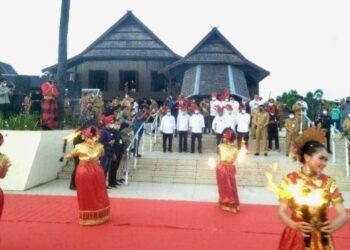Kujungan Gowa Mentan Memperkenalkan kerajaan Gowa ke  Rombongan