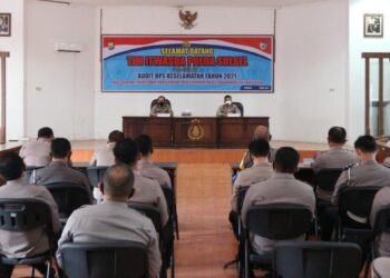 Wakapolres Pinrang Terima Kunjungan Tim Audit Itwasda Polda Sulsel