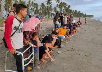 Pemuda Peduli Pelestarian Penyu di Wilayah Kabupaten Pinrang