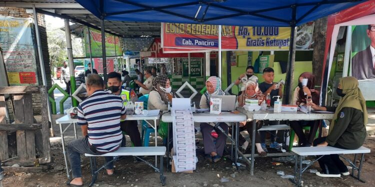 Satlantas Polres Gowa Bersama UPTD Samsat Gelar Operasi Penertiban Pajak Kendaraan Bermotor