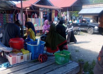 Penegakan Disiplin Protkes, Polsek Lembang Polres Pinrang Laksanakan Operasi Yustisi