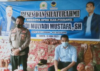 Reses Anggota DPRD Fraksi Nasden Dapil V di Desa Rajang, polsek Lembang Hadir Untuk Beri Rasa aman