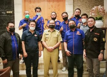 Silaturahmi ke Walikota Makassar, Ketua DPD Oraski Sulsel: Kami Siap Bersinergi