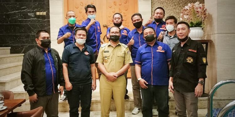 Silaturahmi ke Walikota Makassar, Ketua DPD Oraski Sulsel: Kami Siap Bersinergi
