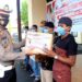 Songsong Hut Bhayangkara Ke-75, Satlantas Polres Pinrang Berbagi Dengan Masyarakat