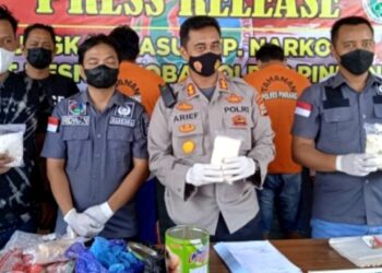 Gagalkan Peredaran 1 Kg Narkotika Jenis Kokain, Jadi Bukti Keseriusan Polres Pinrang Berantas  Penyalahgunaan Narkoba