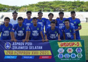 Tim Sepakbola Askab PSSI Sidrap Tahan Imbang Tim Tuan Rumah