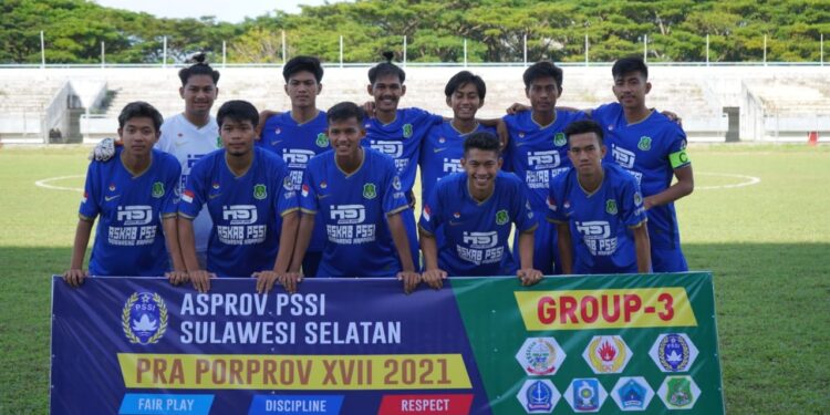 Tim Sepakbola Askab PSSI Sidrap Tahan Imbang Tim Tuan Rumah