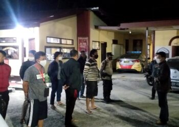 Beri Rasa Aman Dan Pastikan Protkes Polsek Urban Watang Sawitto Gelar Operasi Cipkon