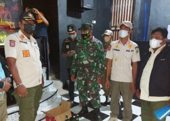 Operasi Gabungan Cipta Kodisi TNI-Polri, dan Tripika Kecamatam Watang Sawitto Dalam Respon Cepat Aduan Masyarakat