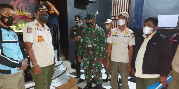 Operasi Gabungan Cipta Kodisi TNI-Polri, dan Tripika Kecamatam Watang Sawitto Dalam Respon Cepat Aduan Masyarakat
