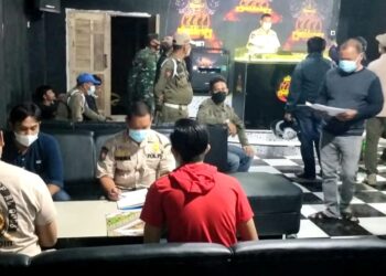 Respon Aduan Masyarakat, Polsek Urban Watang Sawiito Bersama Tripika kecamatan Laksanakan Operasi Cipta Kondisi