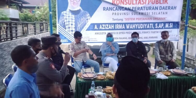 Konsultasi Ramperda Anggota DPRD Provinsi Sulsel di Wilayah Hukum Polsek Lembang, Iptu Bakri Gunakan Waktu Untuk Sosialisasi Prokes dan Tangkal Berita Hoax