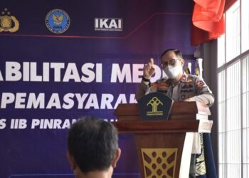 Kepala BNNP Sulsel Hadiri Langsung Gelar Penutupan Rehab Medis di Rutan Kelas IIB Pinrang