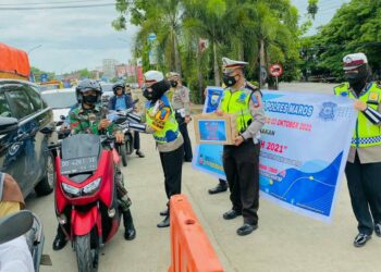 Polres Maros Gelar Apel Pasukan Operasi Patuh 2021, Empat Poin Penekanan Dalam Operasi