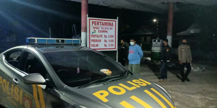 Ciptakan Rasa Aman dan Kondusif Polsek Cempa Polres Pinrang Laksanakan Ops Cipta kondisi