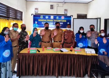 Babinsa Koramil 1404-04/Paleteang Aktif Dalam Kegiatan Sosialisasi Stunting