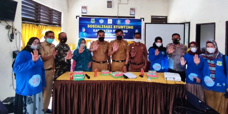 Babinsa Koramil 1404-04/Paleteang Aktif Dalam Kegiatan Sosialisasi Stunting