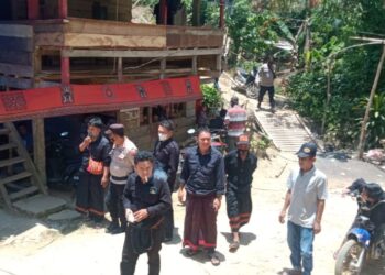 Pesta Adat Rambu Solo, Kapolsek Lembang Selalu Hadir Untuk Masyarakat