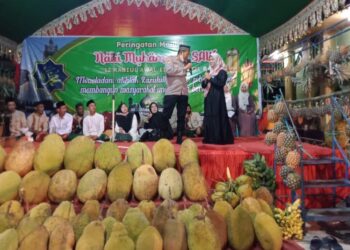 Kapolsek Mattiro Bulu Hadiri Peringatan Maulid Nabi Muhammad SAW, Sebagai Wujud Kedekatan Polri Dengan Masyarakat