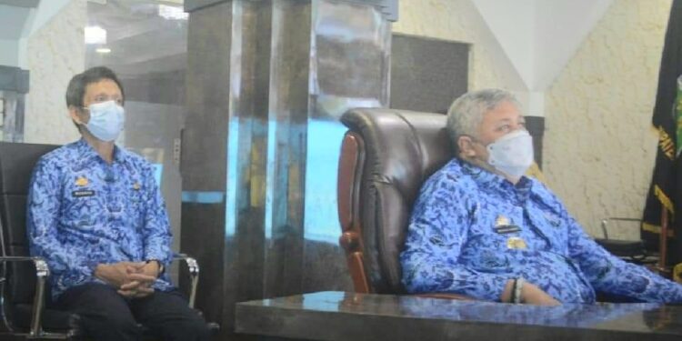 Bupati Dan Wakil Bupati Pinrang Ikuti Pengarahan Presiden RI