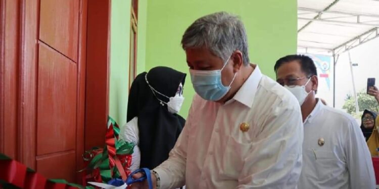 Bupati Pinrang Resmikan Kantor Desa Binanga Karaeng