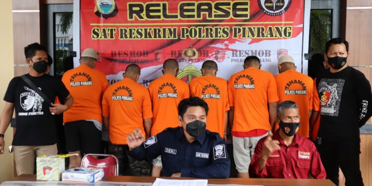 Polres Pinrang Ungkap Kasus Penipuan dan Penggelapan Modus Jual Beli Online