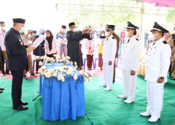 Bupati Pinrang Lantik Kades Terpilih