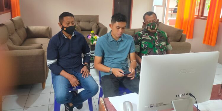 Tak Kenal Lelah, Kapolsek Mattiro Bulu Bersama Muspika Genjot Vaksinasi di Wilayahnya