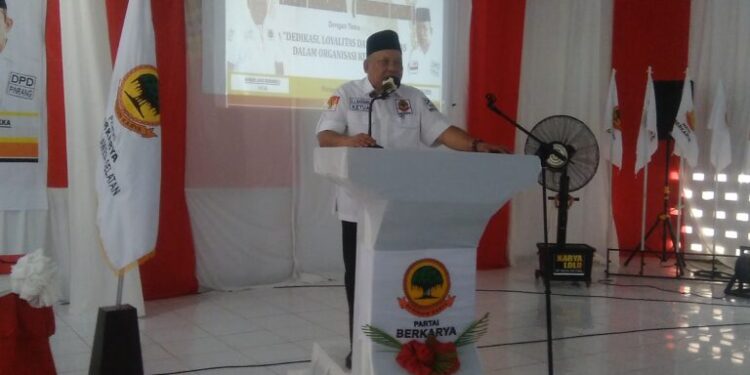 Partai Berkarya Kabupaten Pinrang Gelar Pendidikan Politik Untuk Kader Masyarakat