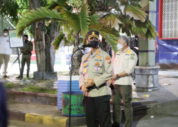 Kapolres Pinrang Pimpin Apel Kesiapan Pengamanan Malam Pergantian Tahun