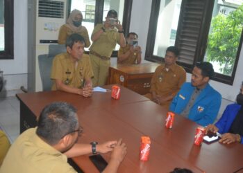 Sekda Pinrang Terima Audiens Pengurus Komite Nasional Pemuda Indonesia