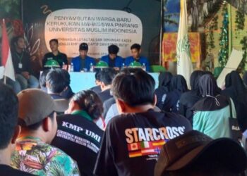 KMP Universitas Muslim Indonesia  Gelar Pengkaderan di Villa Mutiara