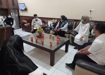 Penuh Inovasi, Disdukcapil Pinrang dapat Kunjungan Disdukcapil Mamuju