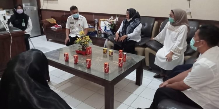 Penuh Inovasi, Disdukcapil Pinrang dapat Kunjungan Disdukcapil Mamuju