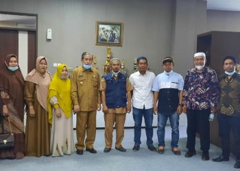 Laporkan Munas dan Reuni Akbar, IKA SPP-Snakma Rappang Audiensi dengan Bupati Sidrap